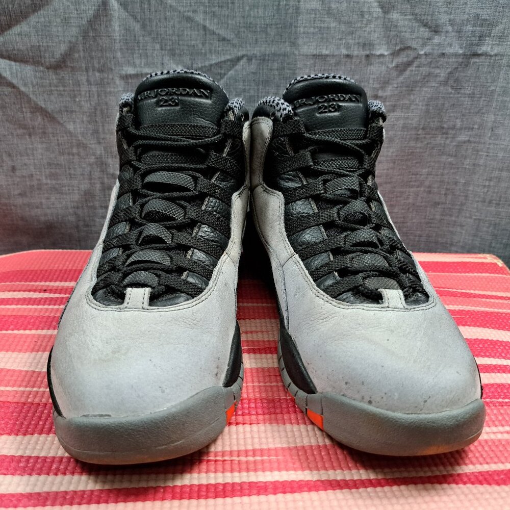 %Nike Air Jordan X 10 Retro - US Men's 10.5 - Cool Grey/Infrared-Black - AJ11 - Picture 15 of 16